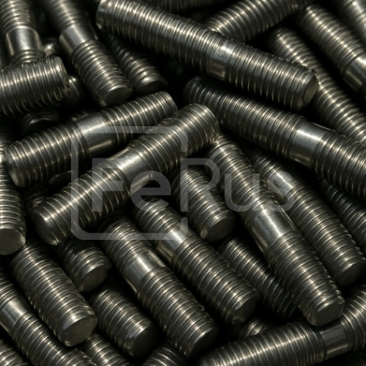 Шпилька дюралюминиевая М10 шаг резьбы 1,5 мм Д16 ГОСТ 1759.0-87