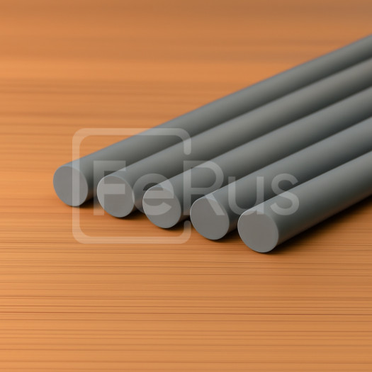 Стержень полиэтиленовый серый 190х2000 мм PP-H ТУ 22.21.10-011-17152852-2019