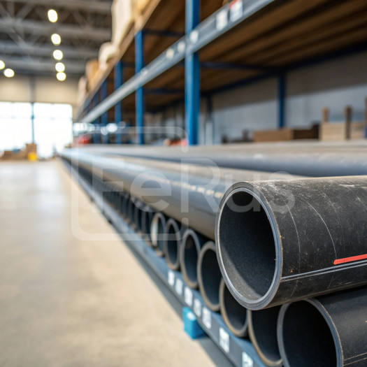 Труба линейная 90х3х5000 мм ПВДФ ГОСТ 32415-2013 без обработки