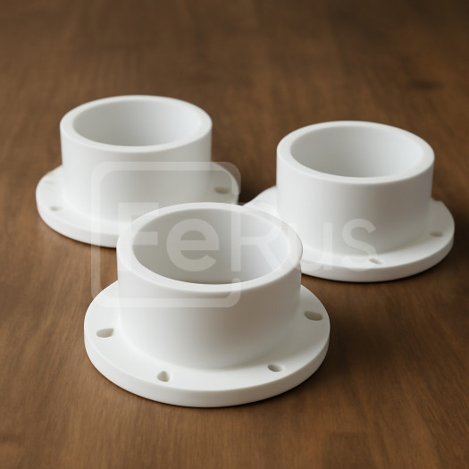 Втулка с буртиком полипропиленовая 25х20 мм PP-H ГОСТ 32415-2013