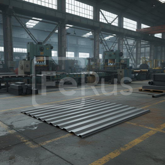 Профнастил С8 полиэстер (Zn100-180) 0,55х1150х800 мм, RAL 7024